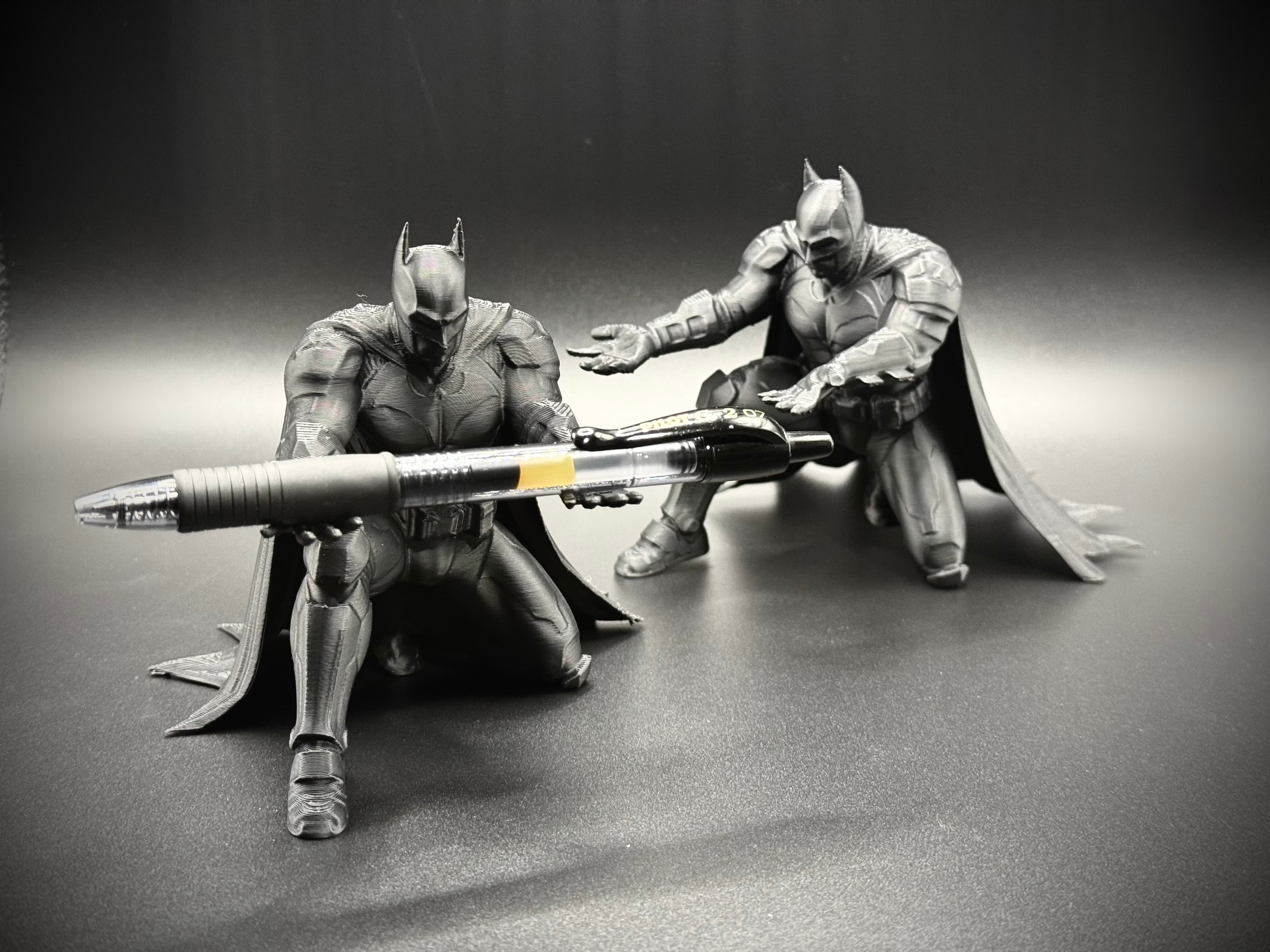 Kneeling Vigilante Figure