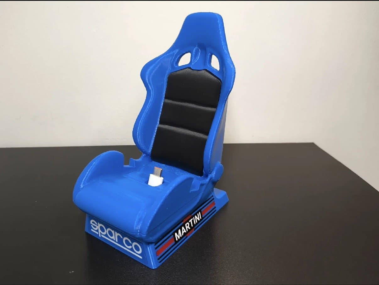 Racing Seat Phone Dock