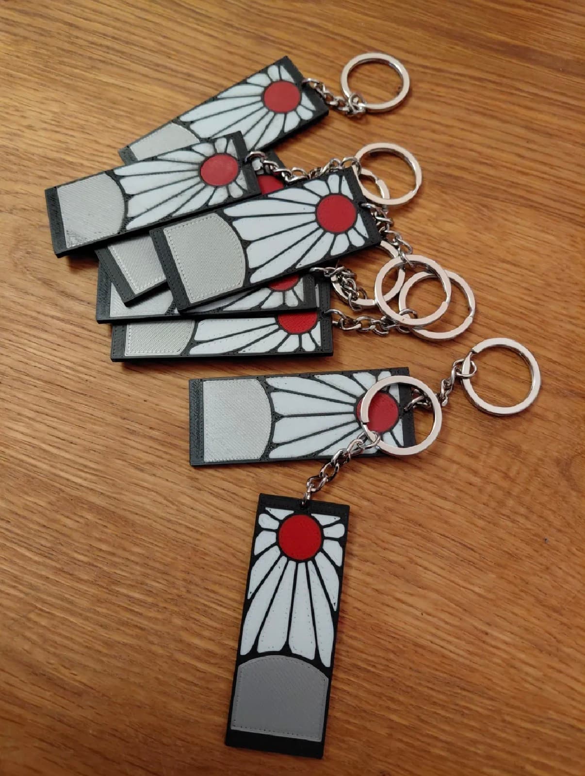 Sunburst Keychain