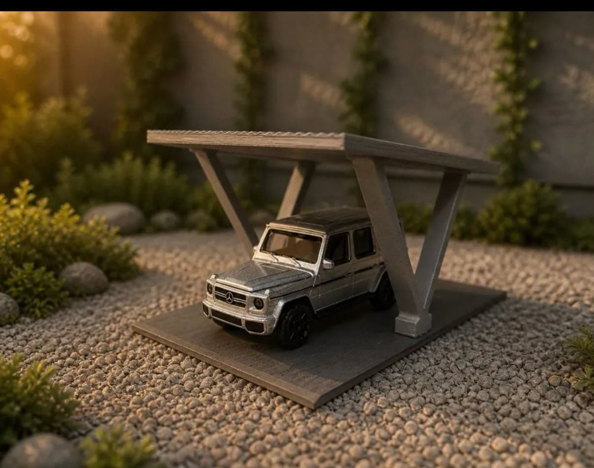 Carport Diorama